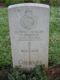 Dar Es Salaam War Cemetery - Warden, F